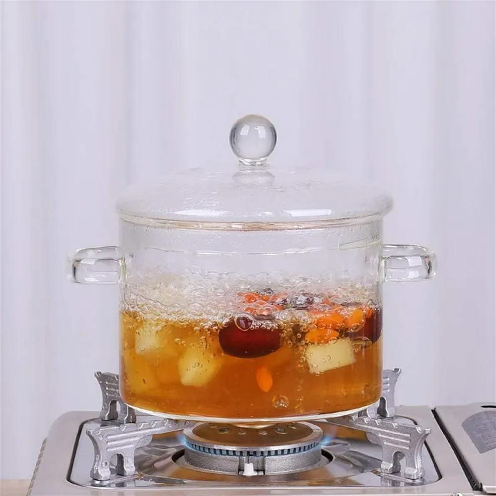 Olla Vidrio De Borosilicato Resistente Al Calor img #4