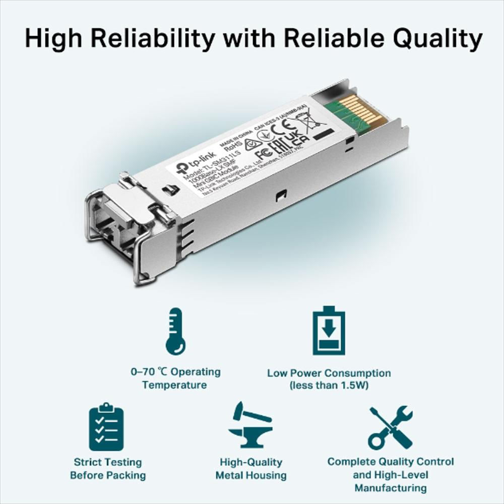 Modulo Tp Link Tl Sm311ls Minigbic Monomodo img #3