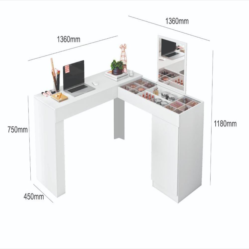 Escritorio Tocador Star Blanco img #4