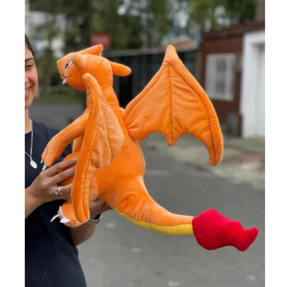 Peluche Charizard Pokemon Grande 45Cms Charmander Antialergico Suave