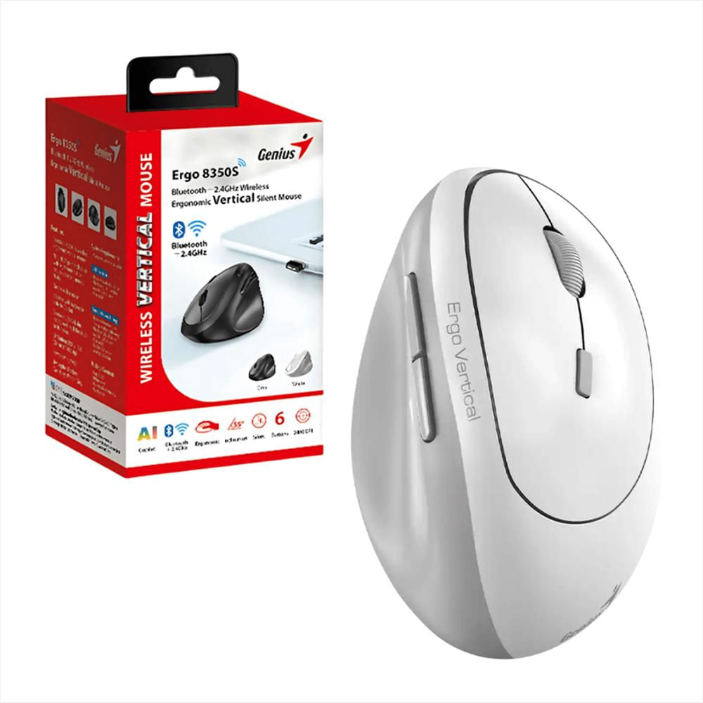 Mouse Genius Ergo 8350S Blanco img #1