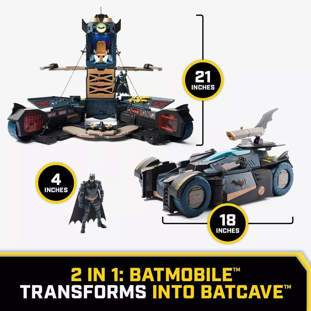 Carro Batman Batmobile Transformable Con Proyectiles img #2