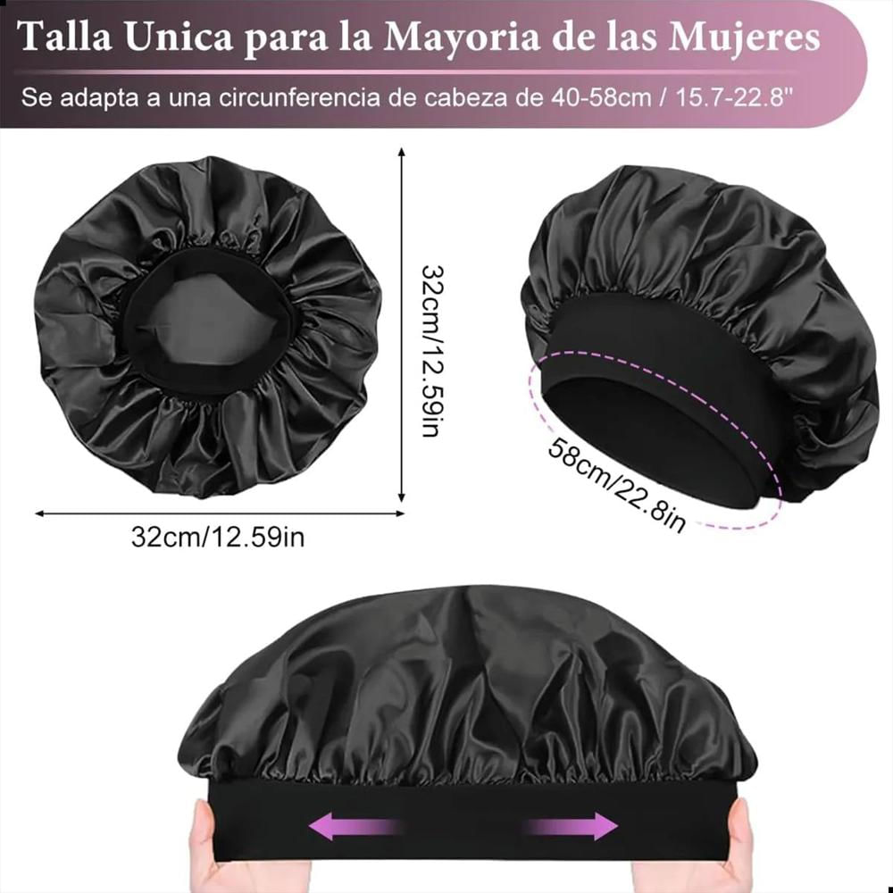 Gorro Satin Para Dormir Antifriz img #2