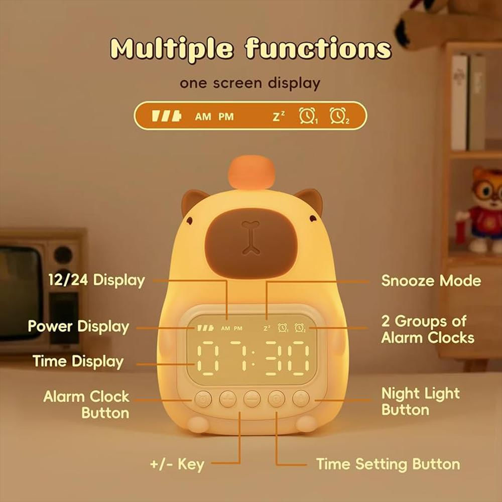 Lámpara Reloj Capybara img #1