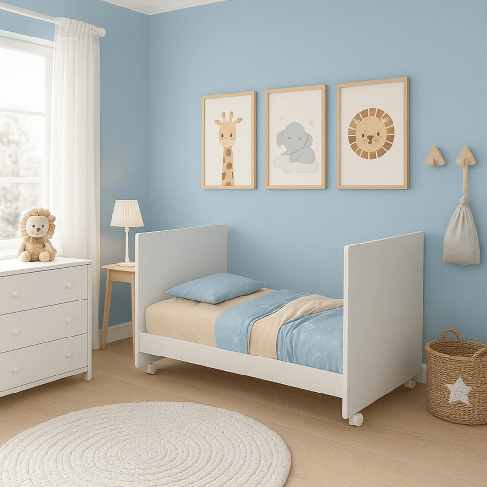 Cuna Multifuncional Para Bebé Natal Blanco img #3