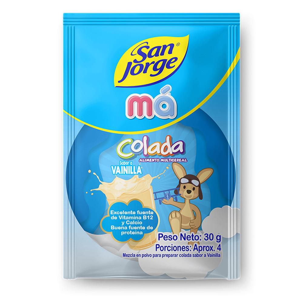 Colada SAN JORGE sabor a vainilla (30  gr)