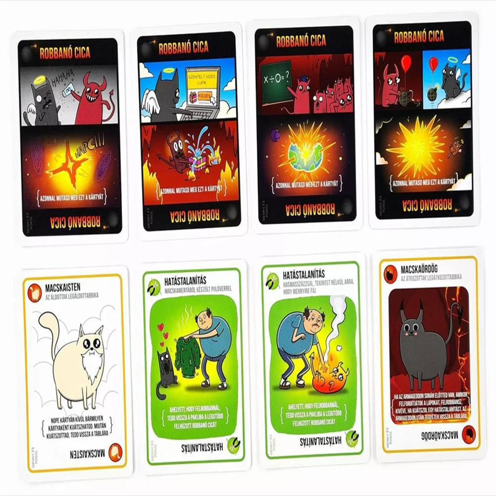 Juego De Mesa Exploding Kittens El Bien Contra El Mal img #4