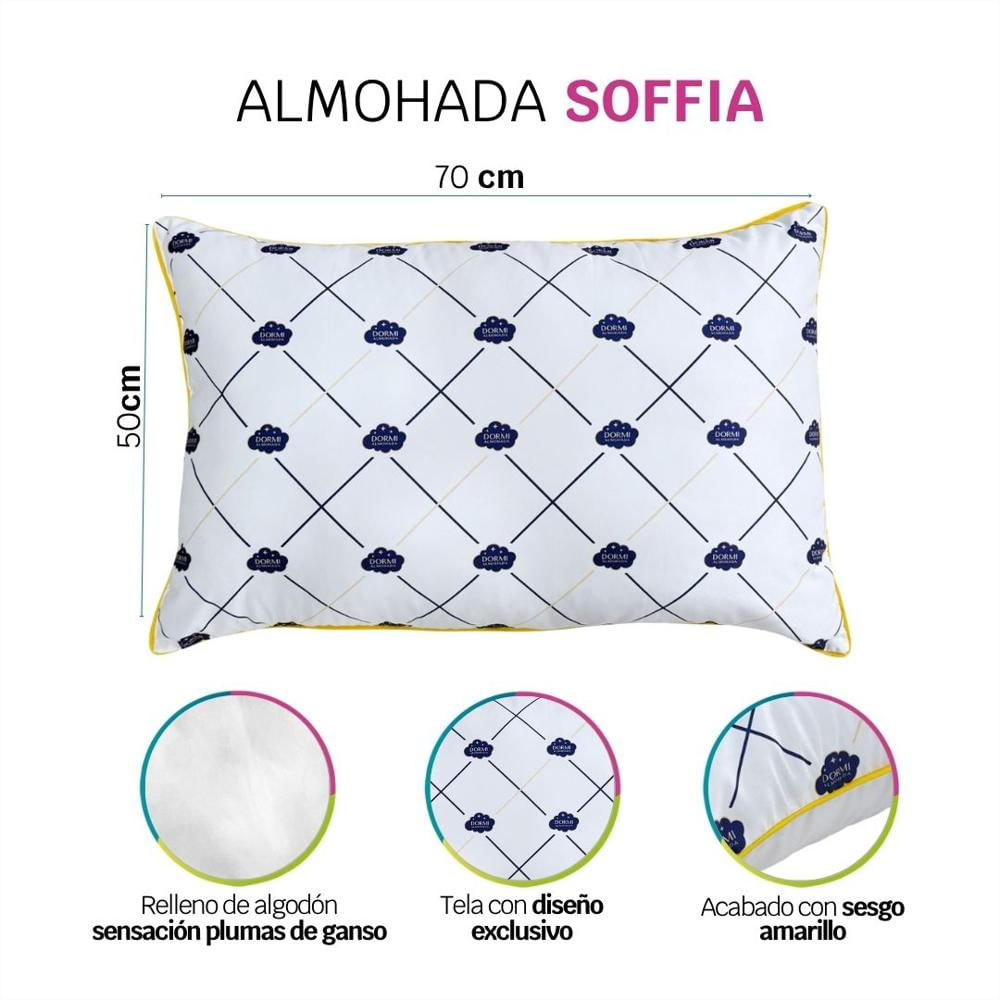 Set X 2 Almohadas Soffia Hogareto img #2