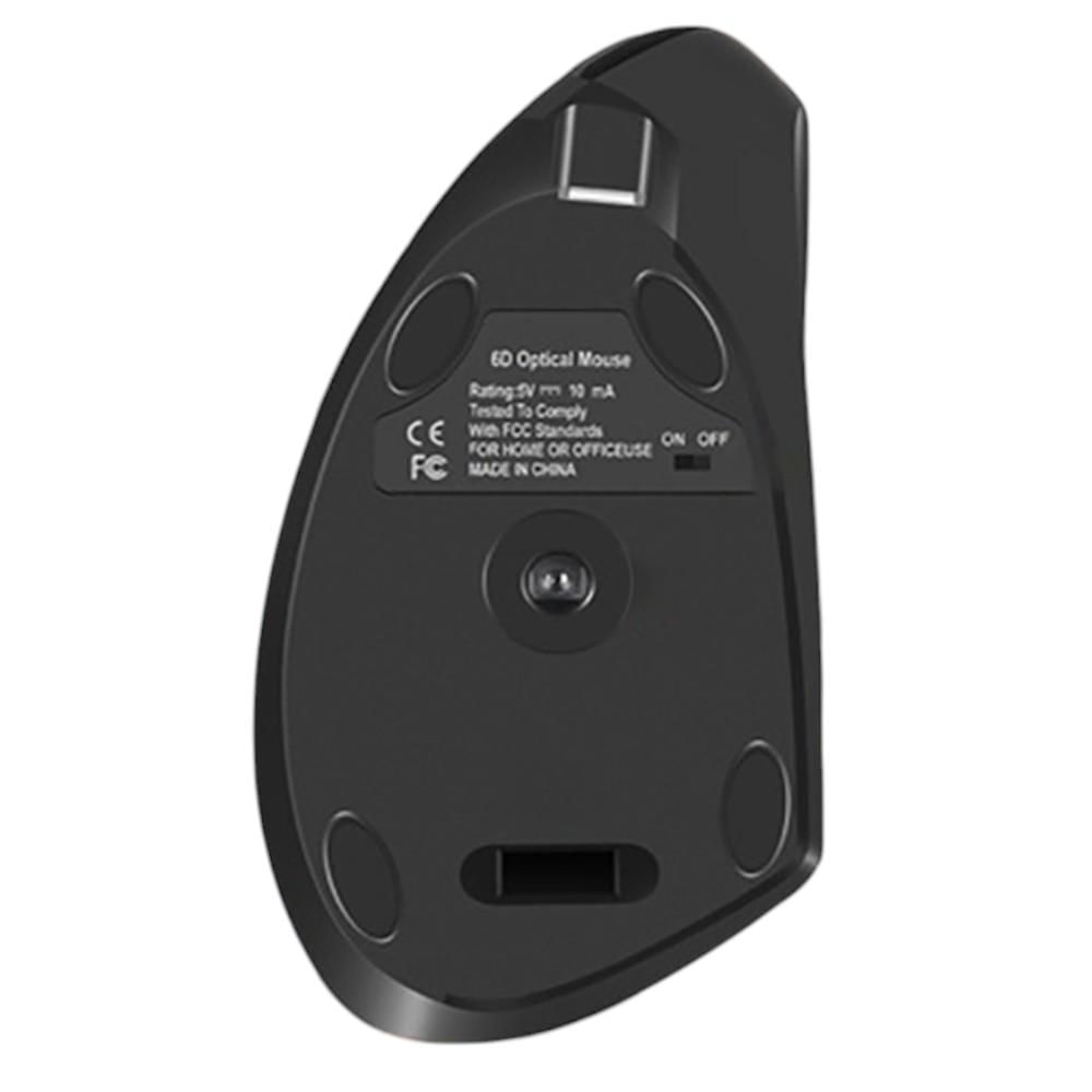 Mouse Vertical Inalambrico Recargable Bluetooth Ergonomico img #2