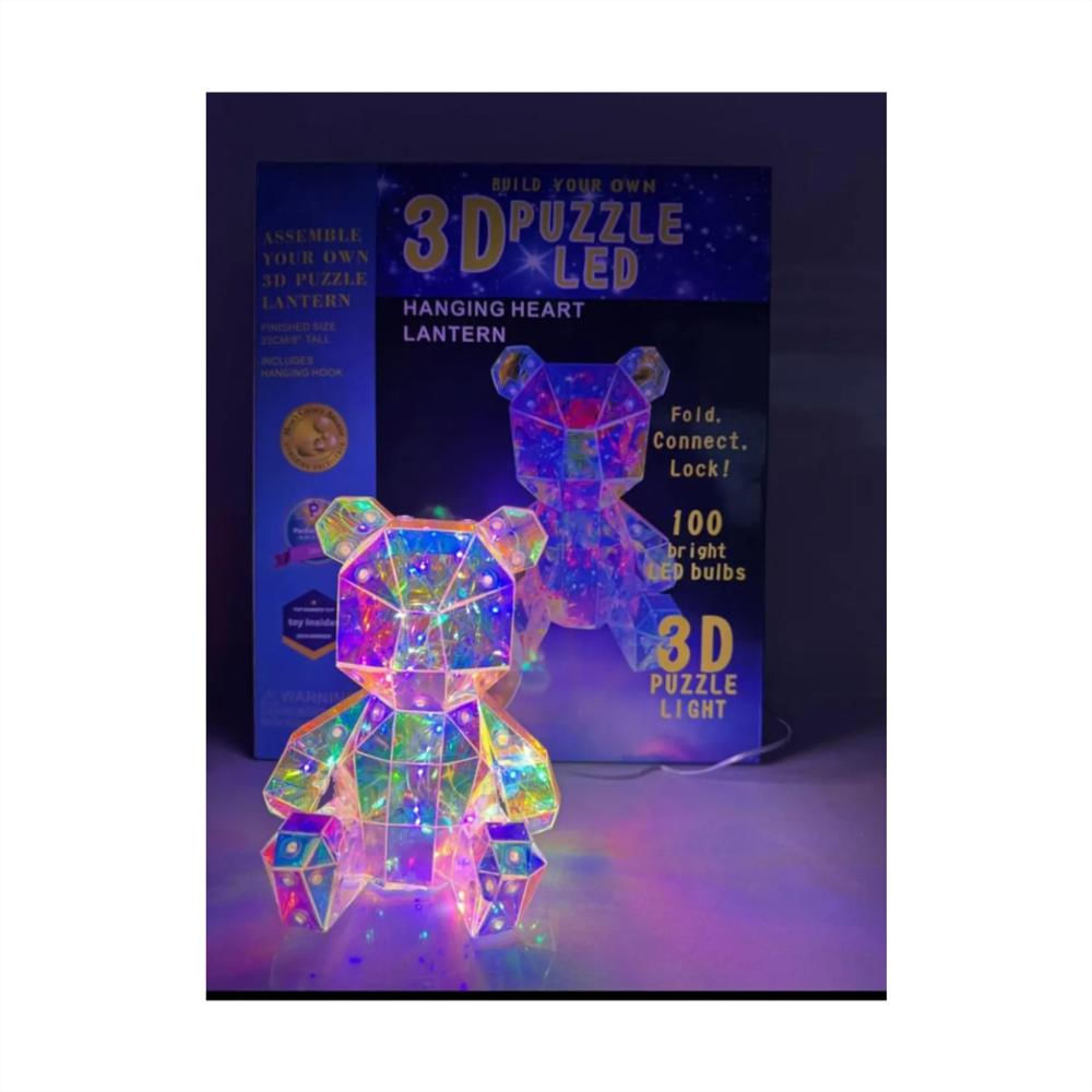 Lámpara Led 3D Armable Multicolor img #3