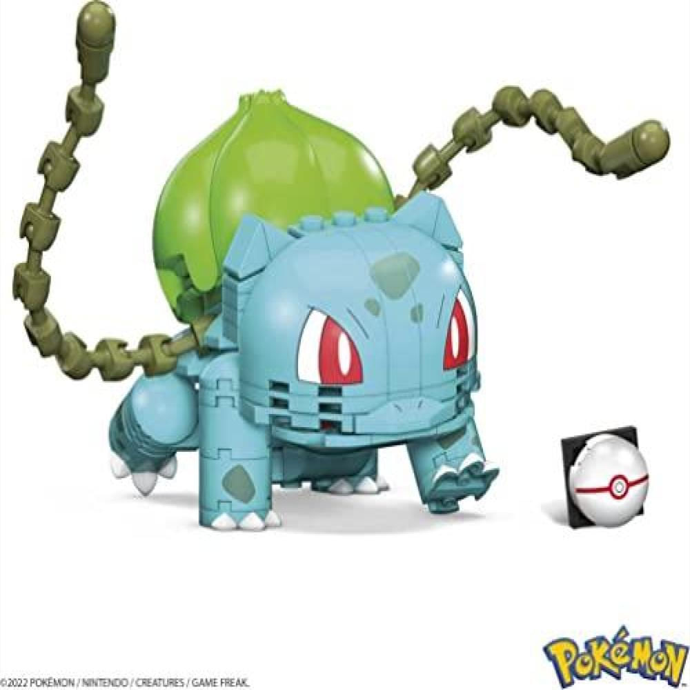 Set Construcción Mega 175 Piezas Pokémon Bulbasaur 4'' img #3