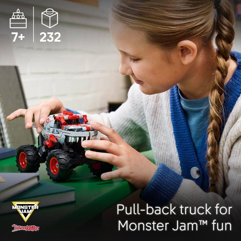 Lego Technic Monster Jam Thunderroarus Pull‑Back 42200 img #3