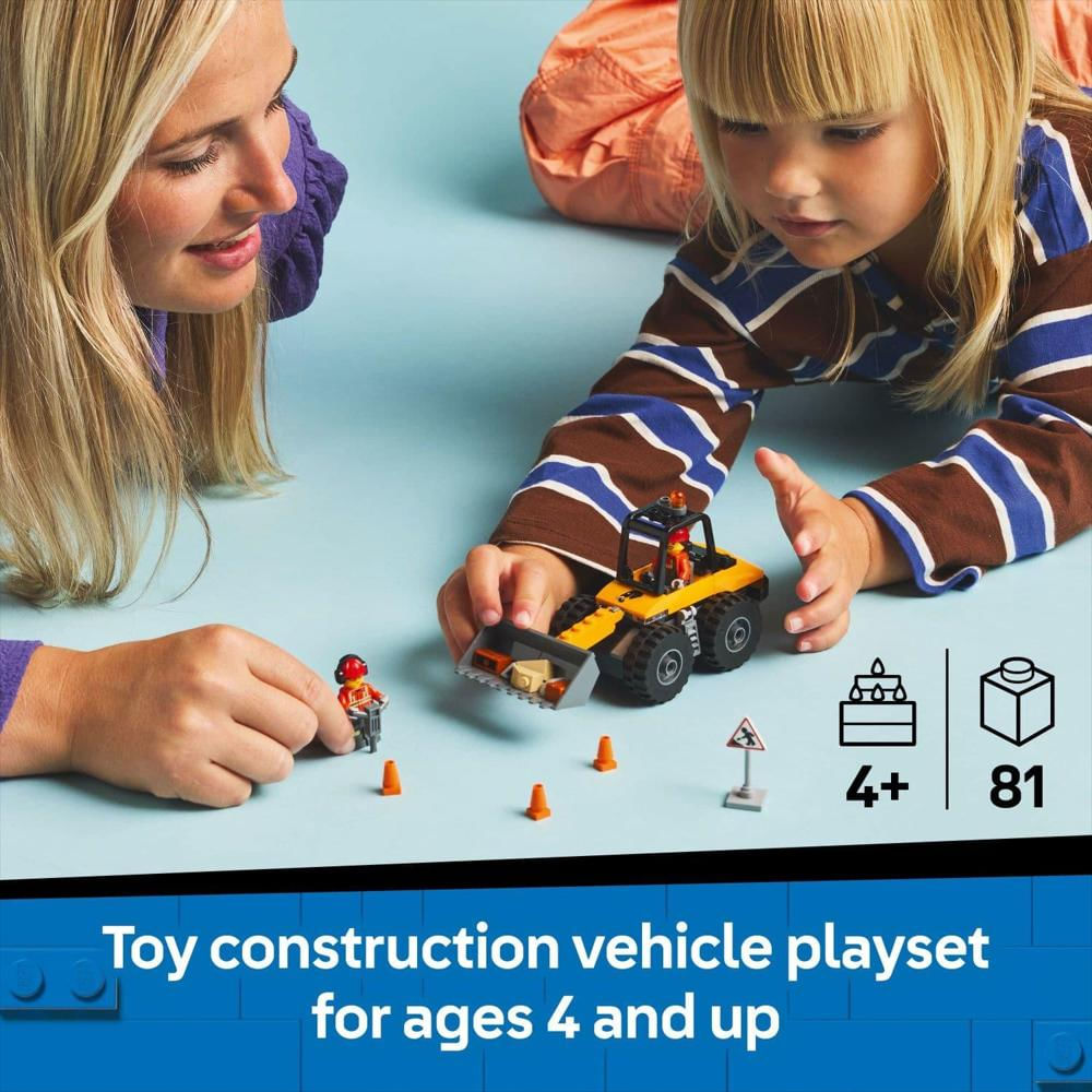 Lego City Yellow Construction Wheel Loader 60450 img #3