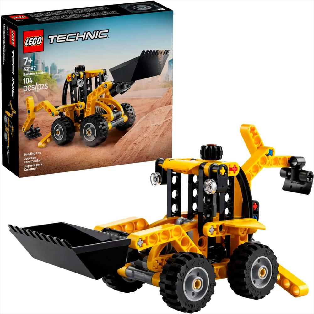 Lego Technic Backhoe Loader 42197 104 Piezas img #2