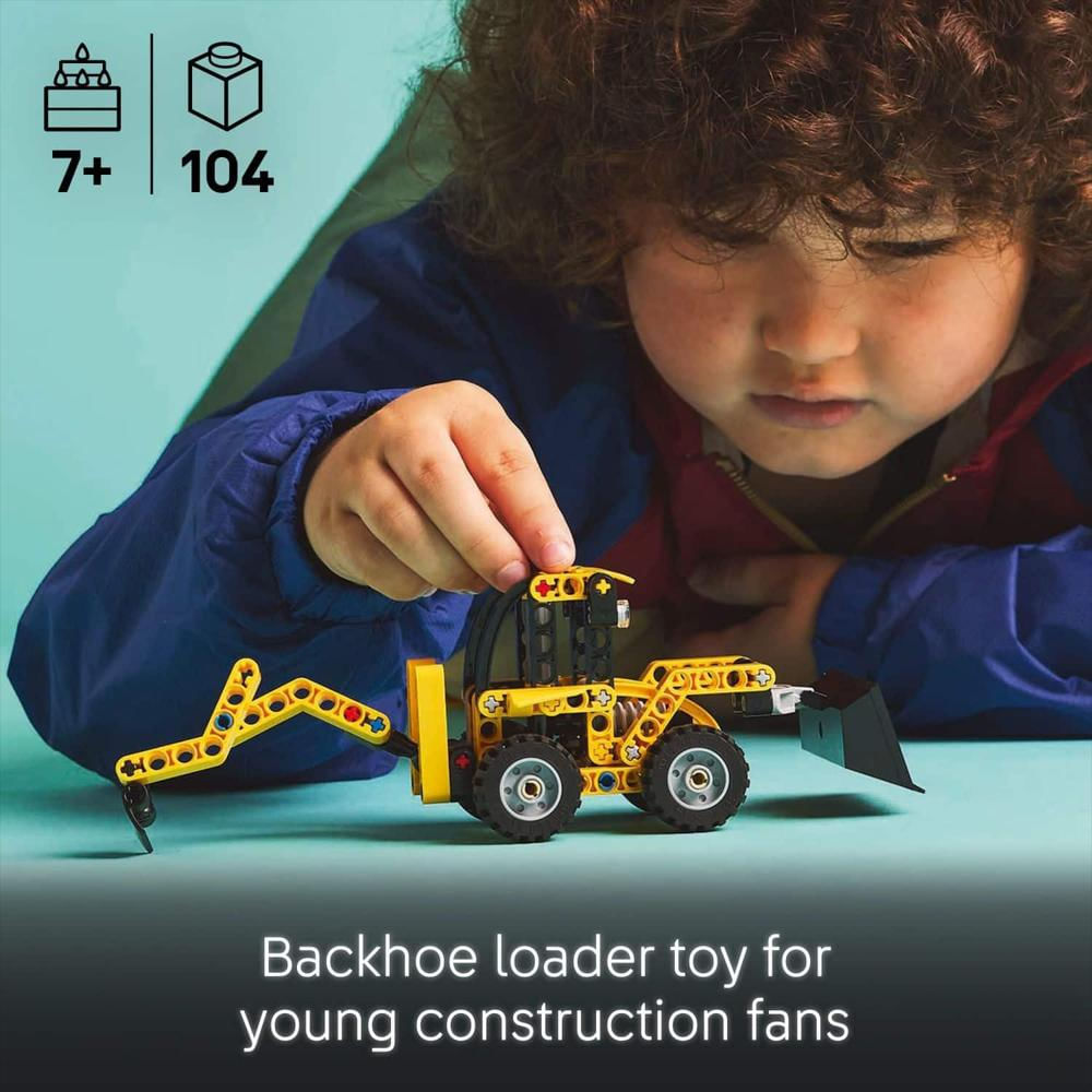 Lego Technic Backhoe Loader 42197 104 Piezas img #3