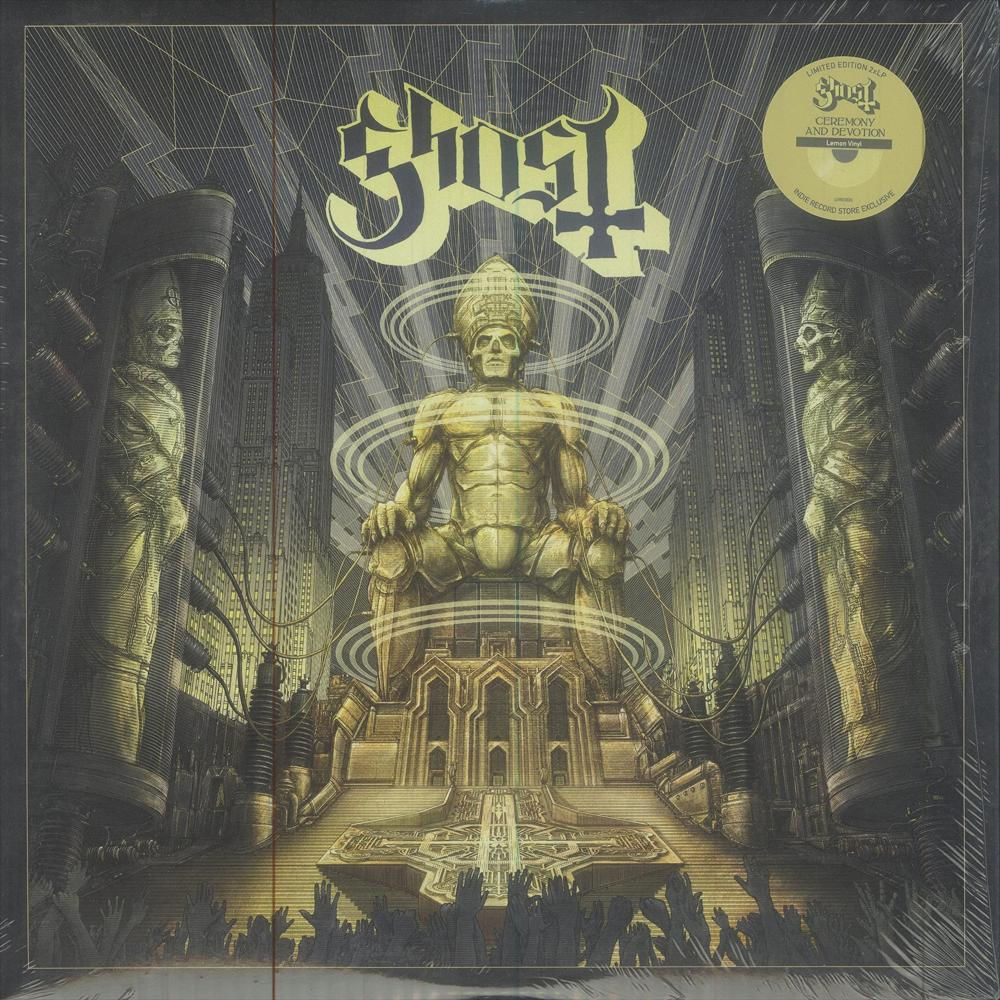 Disco Vinilo Ceremony And Devotion Lemon Vinyl Ghost img #1