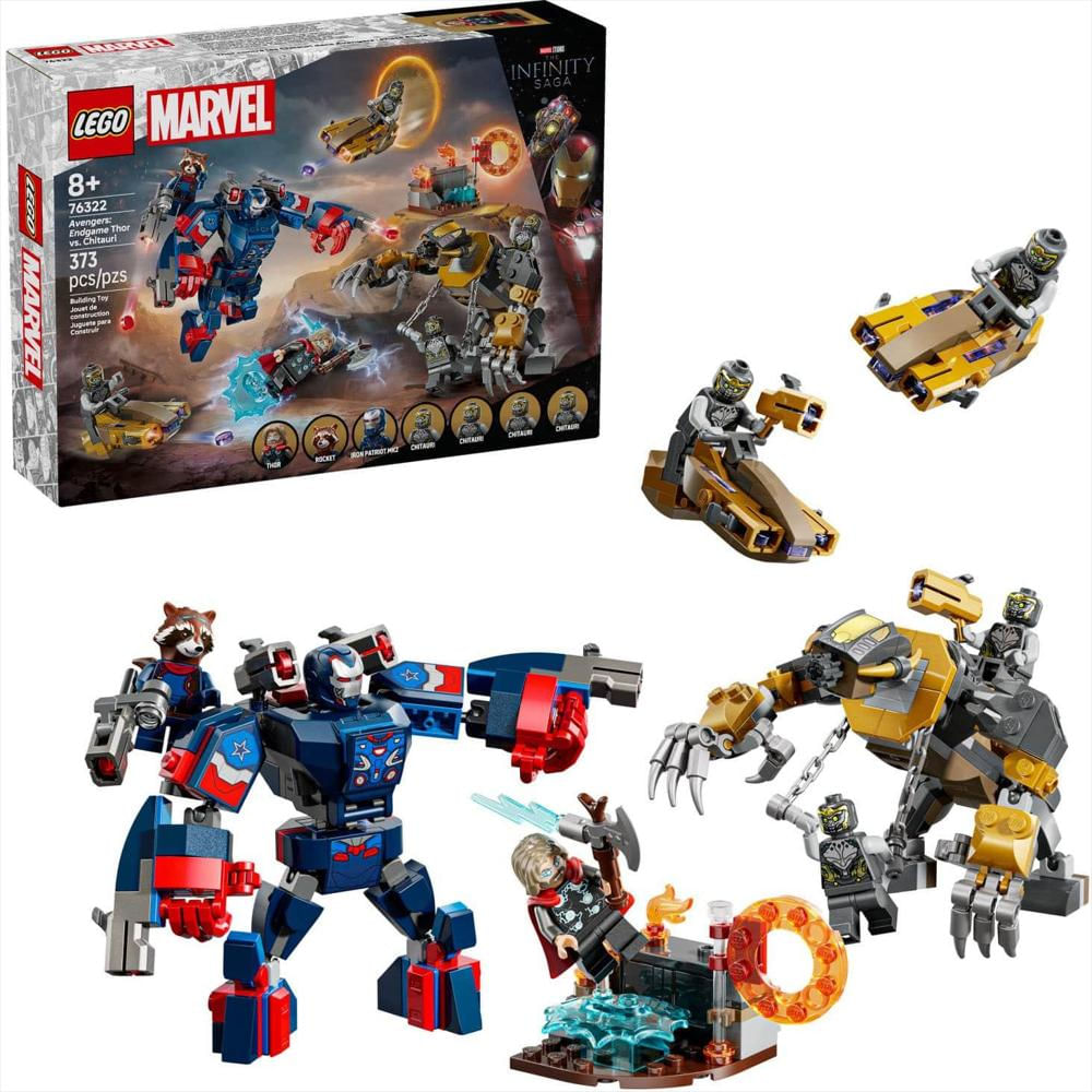 Lego Marvel 76322 Avengers Endgame Thor Vs Chitauri 373