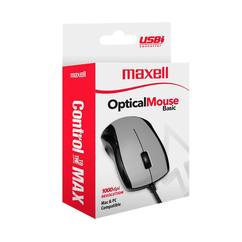 Mouse Alambrico 101 Silver MAXELL 347288 img #2