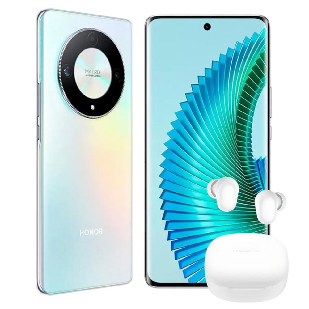Celular Honor Magic 6 Lite 5G 256Gb 8Ram Plateado + Buds 6 Play img #2
