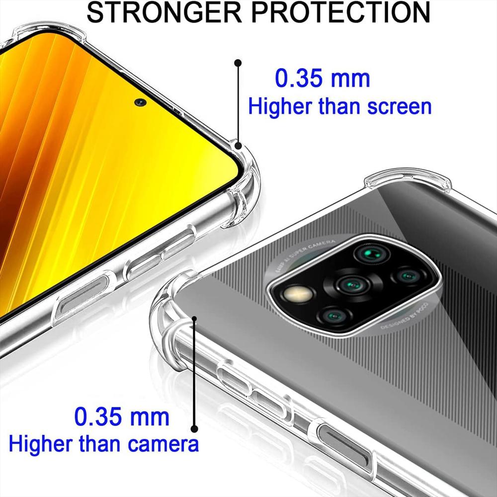 Funda Antichoque Para Celular Xiaomi Poco X3 / X3 Nfc img #2