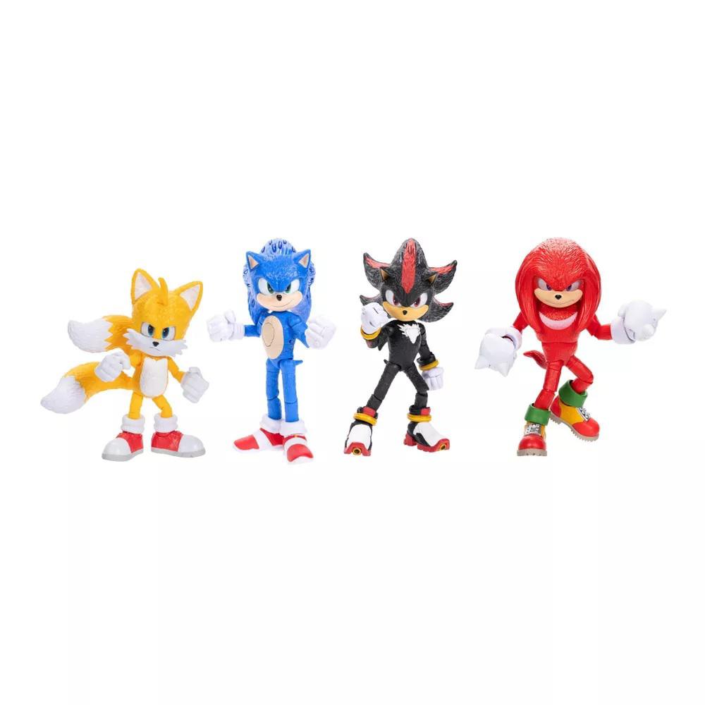 Set De 4 Figuras De Sonic 3 img #1