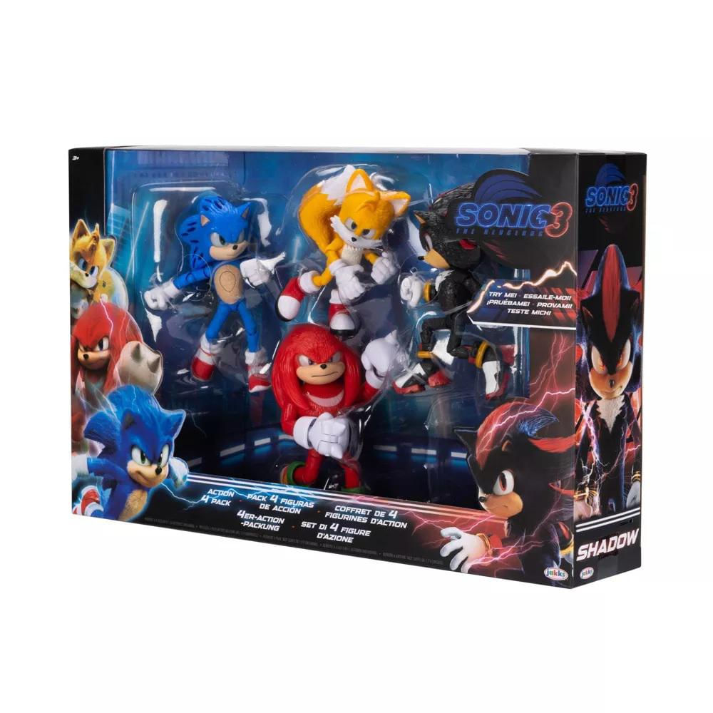 Set De 4 Figuras De Sonic 3 img #4