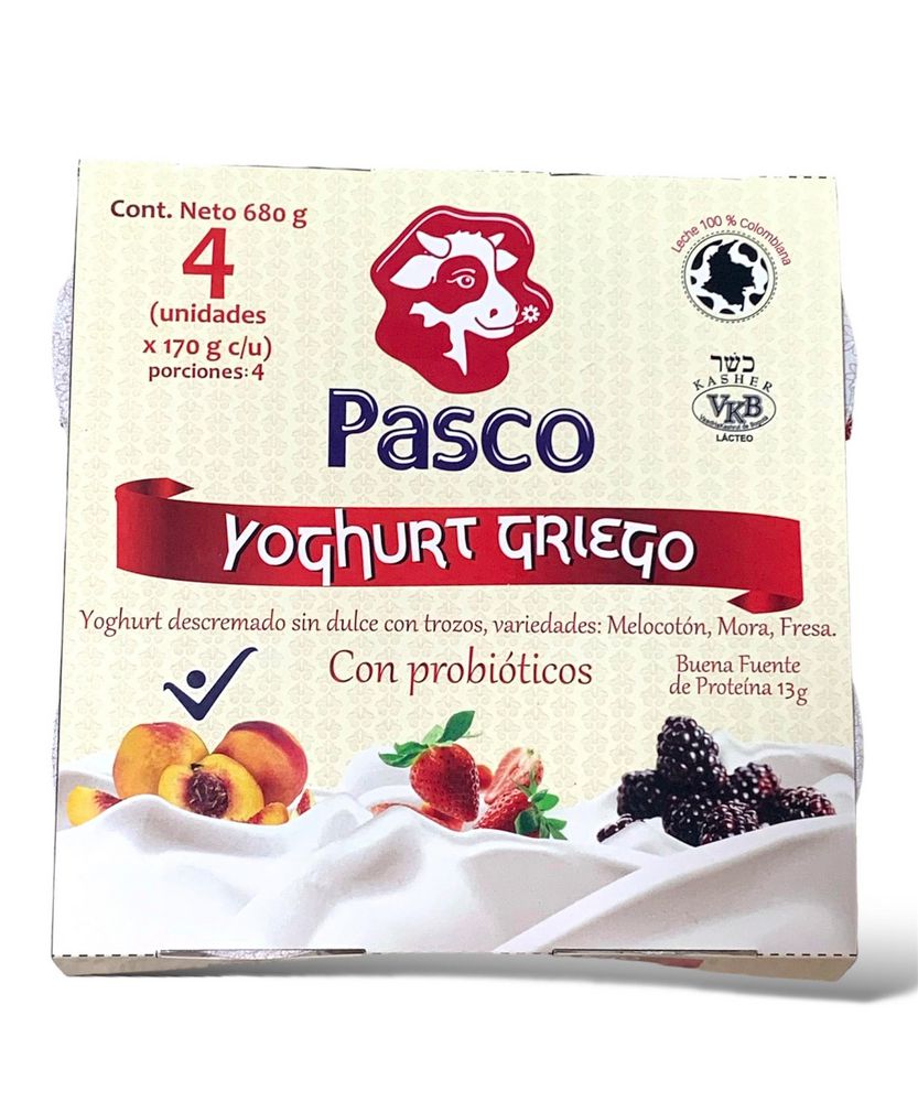 Yoghurt PASCO griego descremado (660  ml) img #2