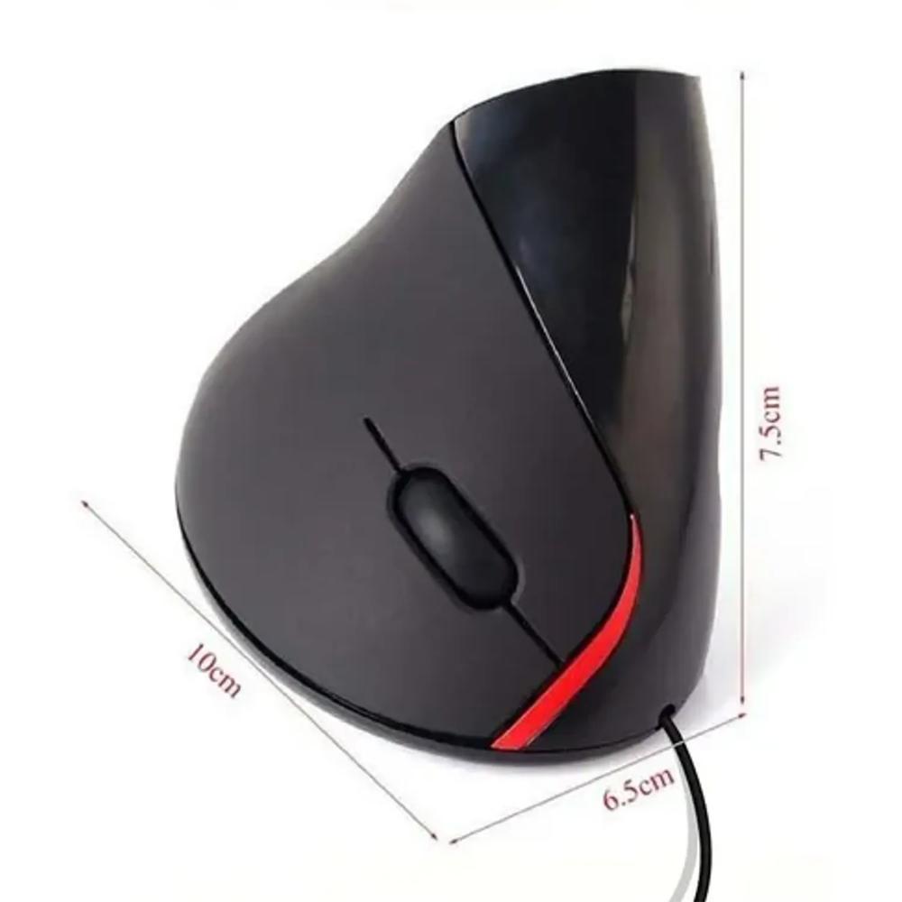 Mouse Ergonomico Con Cable D2 img #1