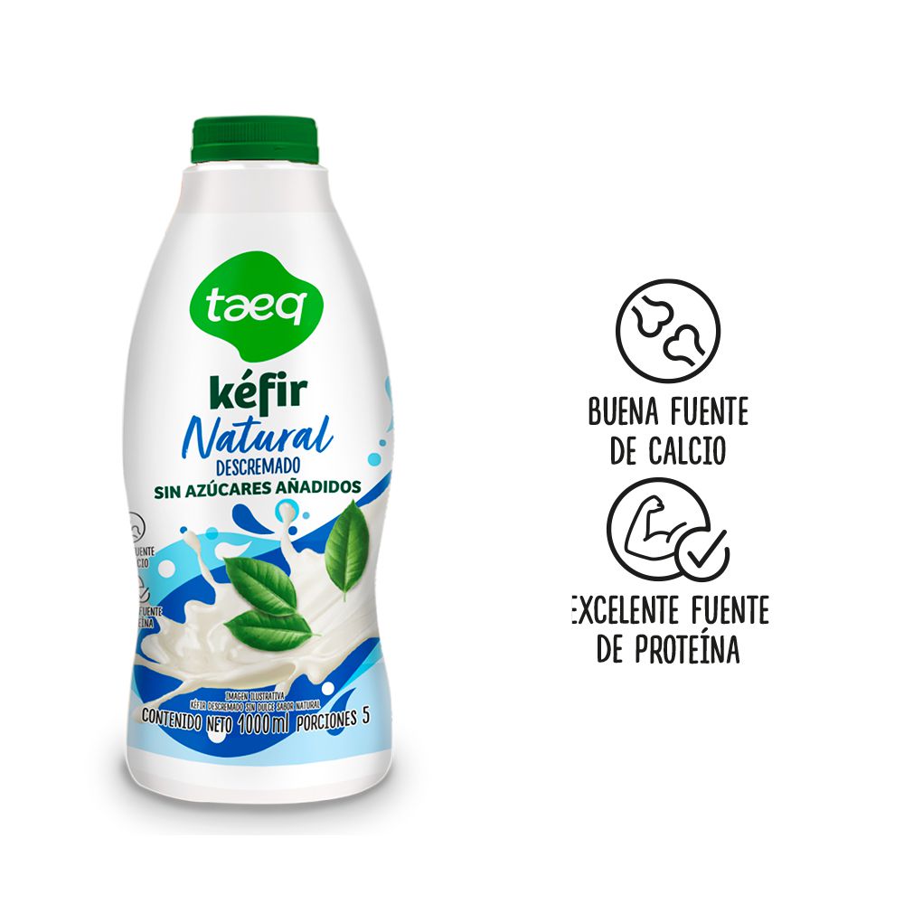 Kefir TAEQ natural sin azúcares añadidos (1000  ml) img #1