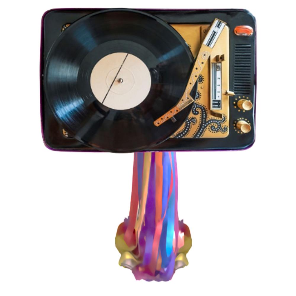 Piñata Estilo Tocadiscos img #1