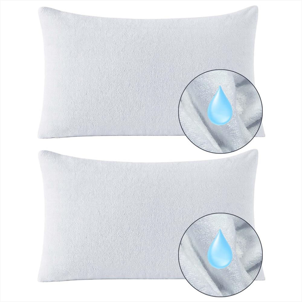 Set X2 Protector De Almohada Impermeable 70X50 Algodón Suave img #1