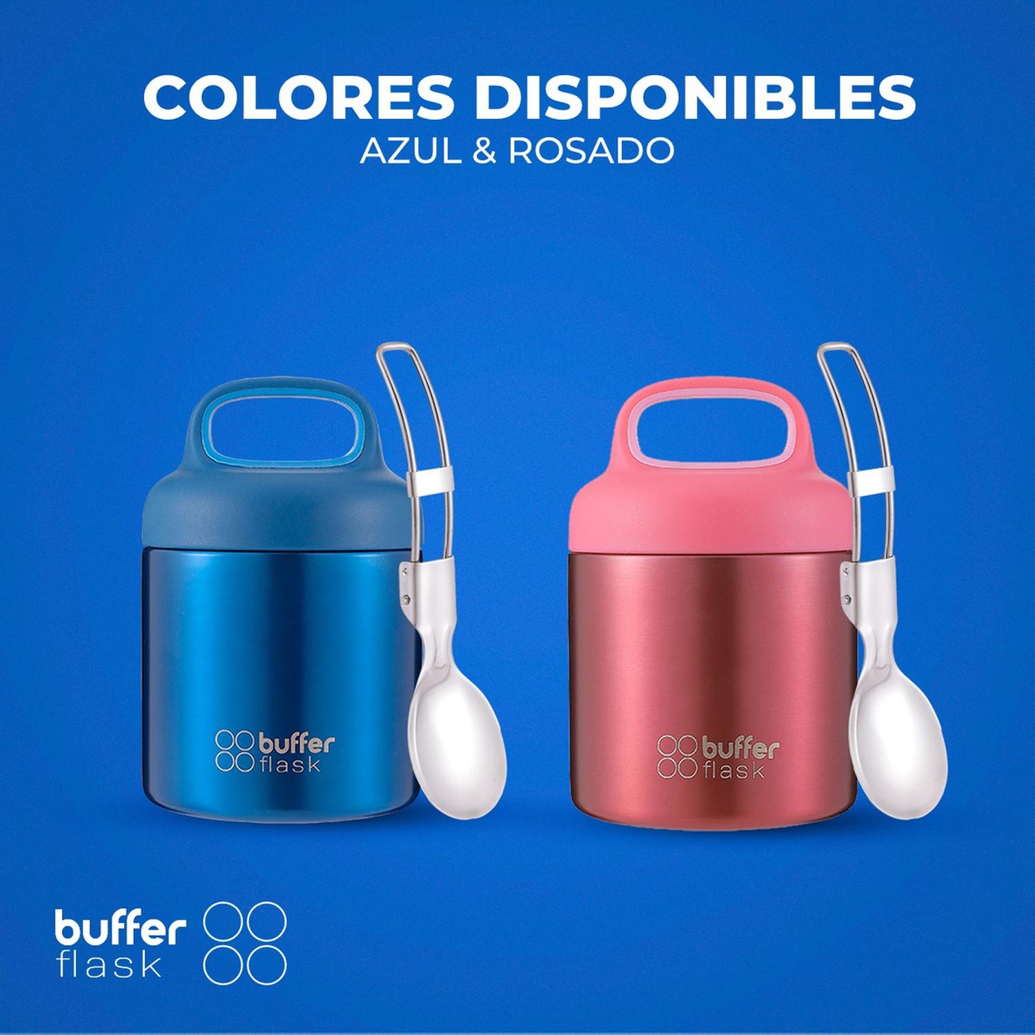 Termo Lonchera Termico Niños Buffer Acero Inoxidable 350l img #6
