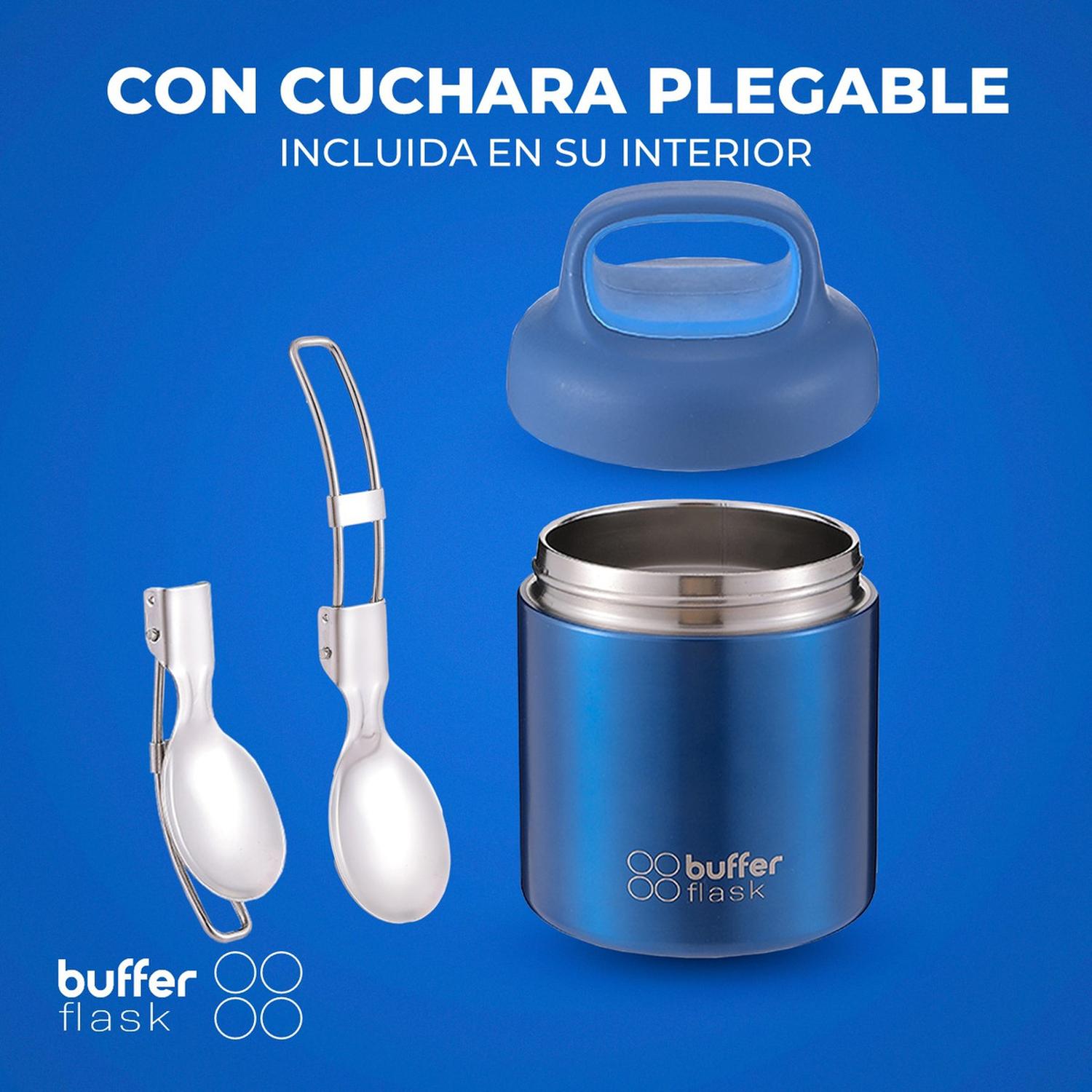 Termo Lonchera Termico Niños Buffer Acero Inoxidable 350l img #4