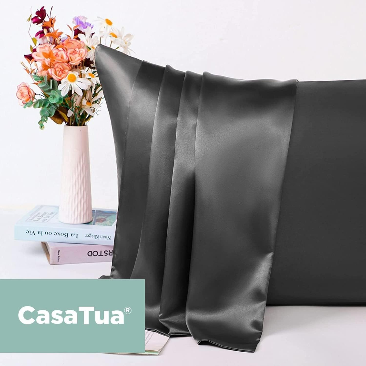 Funda Almohada Satin Tipo Seda Set 3 Unidades 50x76cm img #9
