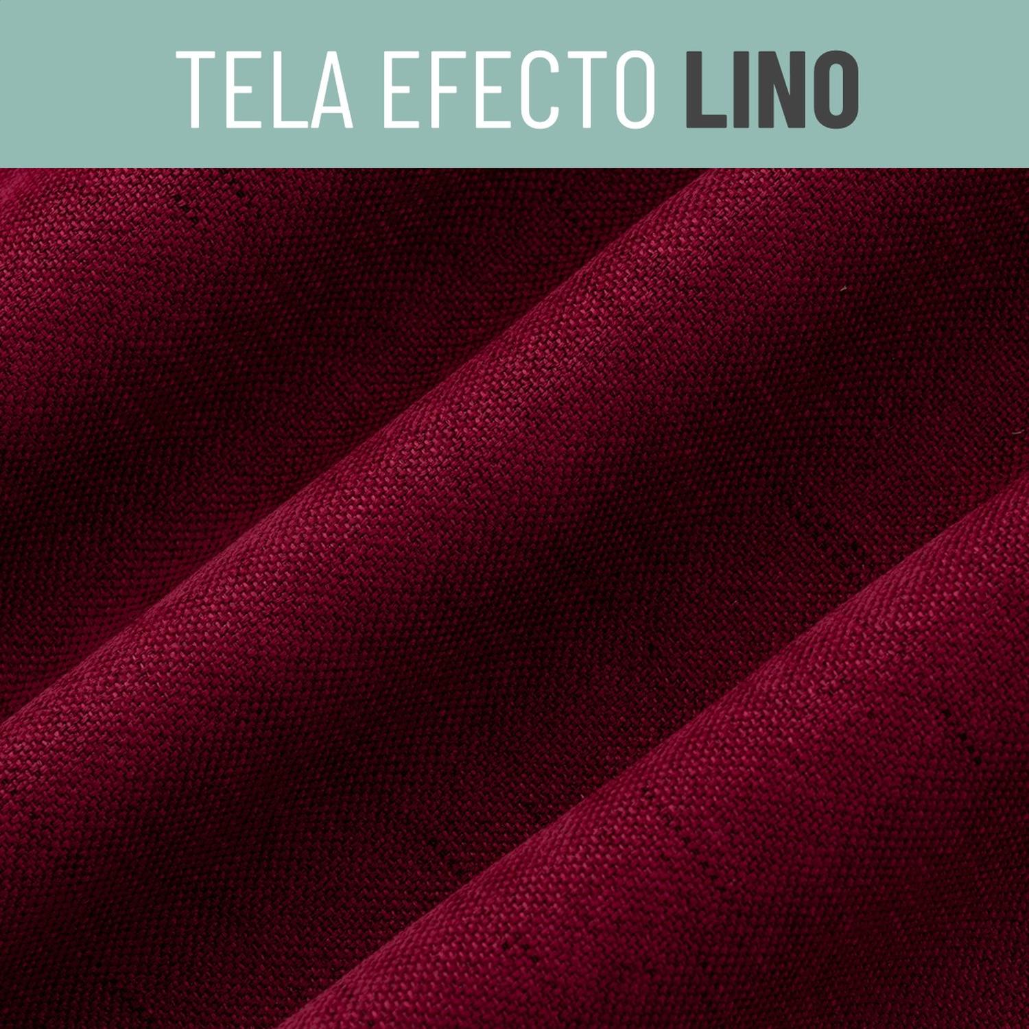 Cortina 100% Blackout Termica x2 Casatua 140x220 Doble Cara img #3