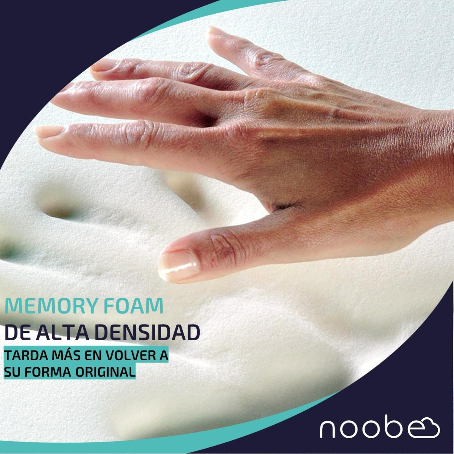 Cojin Viscoelastico Gel Memory Foam Noobe Asiento Forro img #5