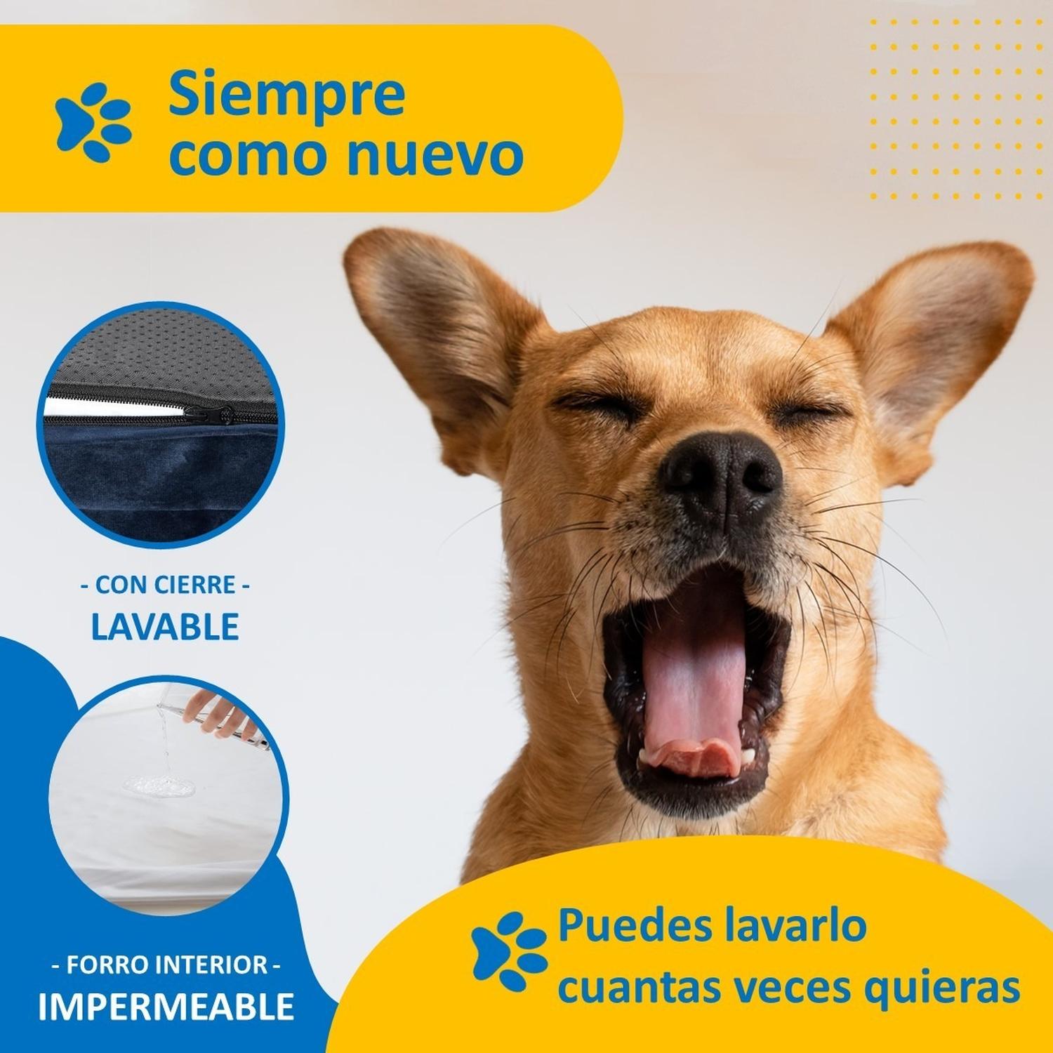 Cama Para Perro Mascota Petpal Impermeable Lavable Grande img #4