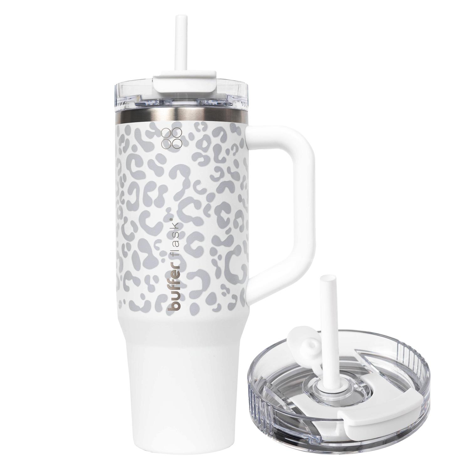 Termo Vaso Termico 1,2 lt Buffer Acero Inoxidable + Pitillo img #1