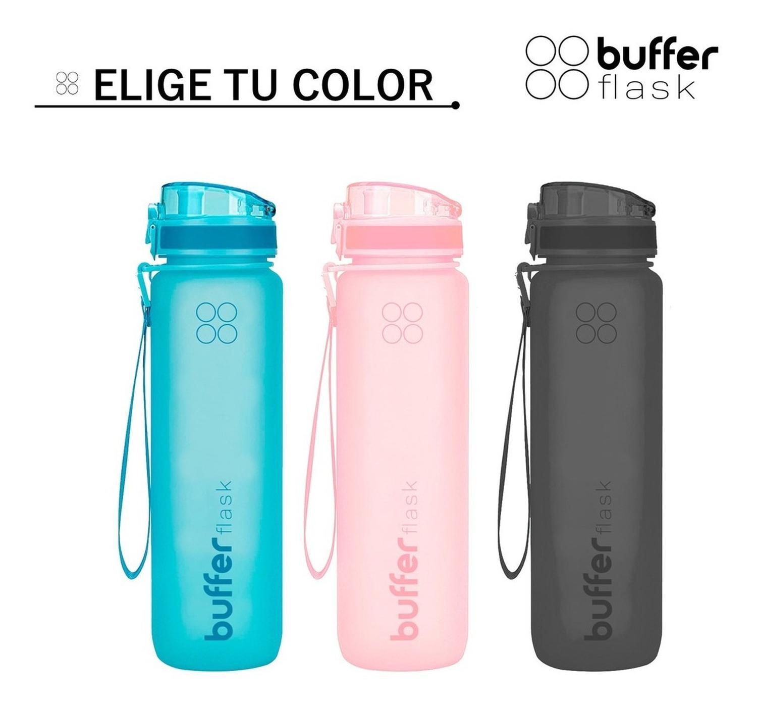 Botella Agua 1l Botilito Buffer Deporte Ciclismo Gimnasio img #9
