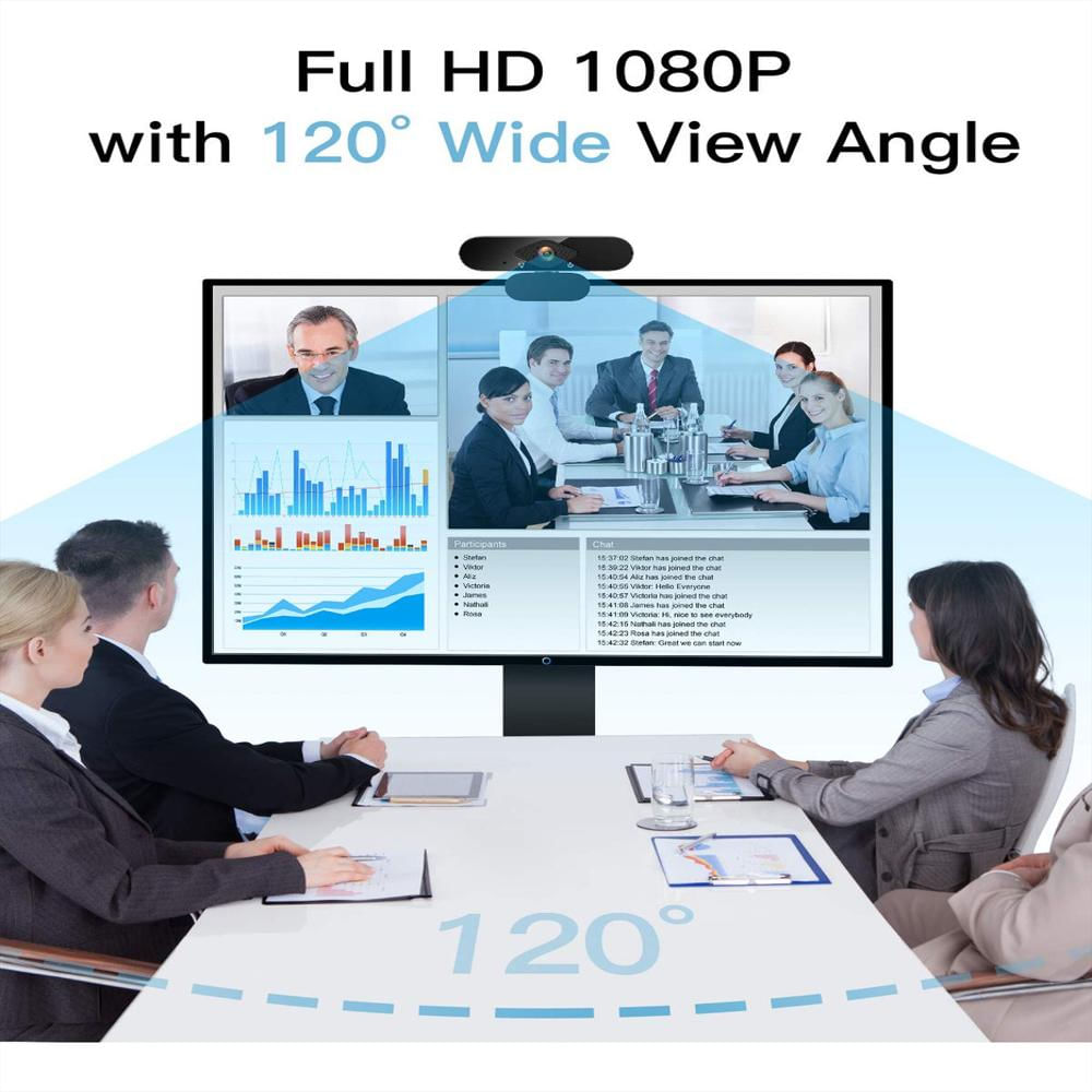Cámara Web Hd Con Micrófono Integrado img #3