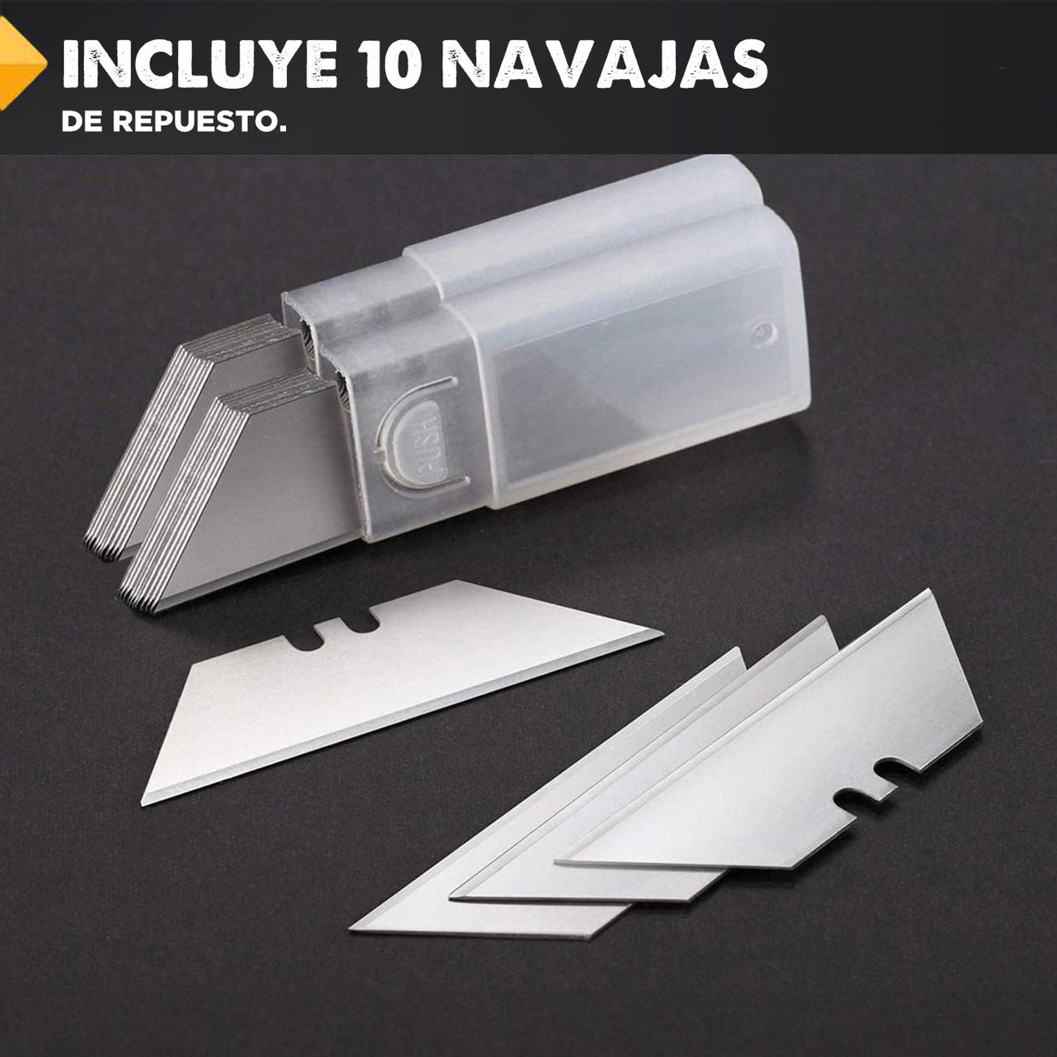 Bisturi Tipo Navaja Plegable Estuche + Cuchillas Repuesto img #3