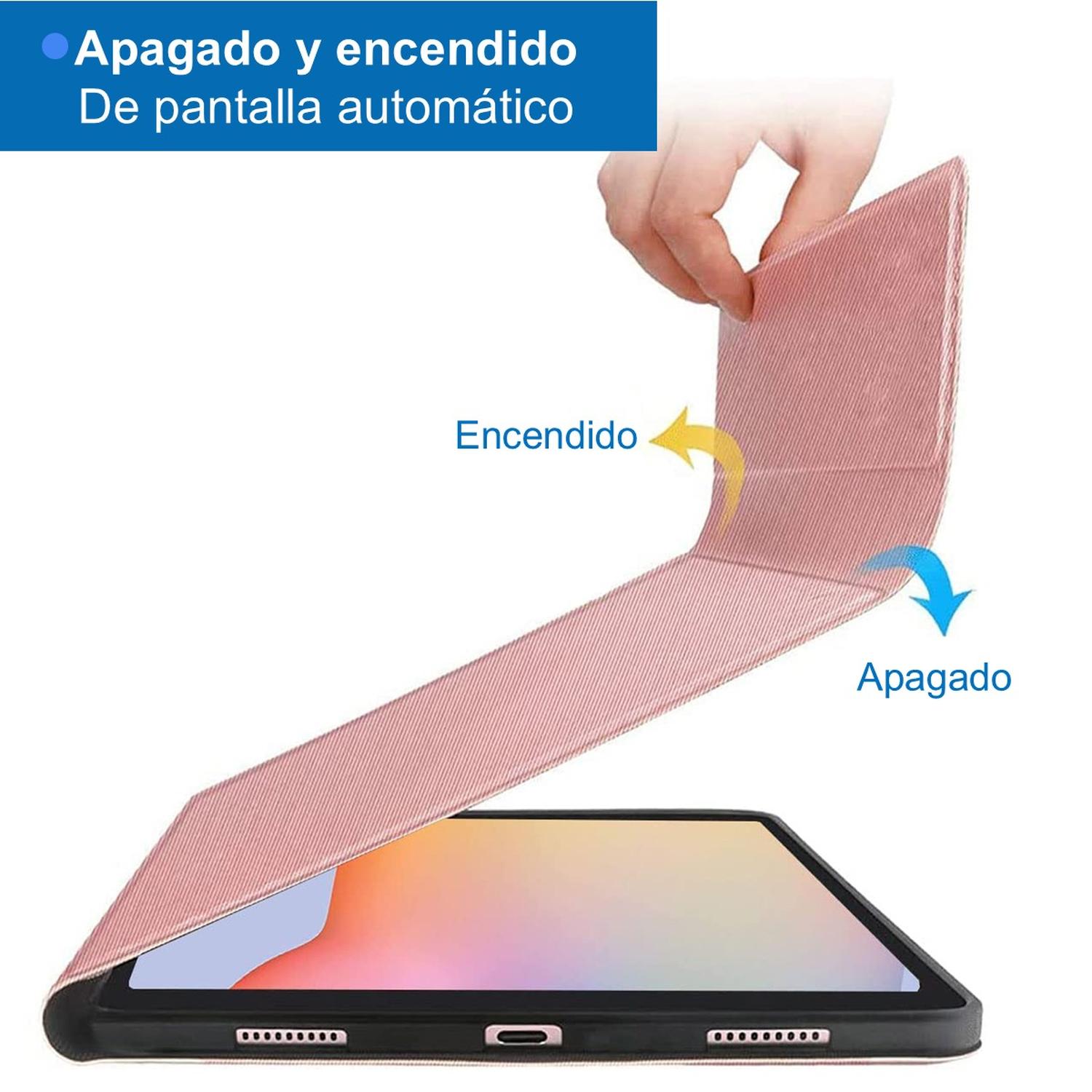 Funda Forro iPad Smart Case Teclado +TrackPad (Mouse) Linkon img #4
