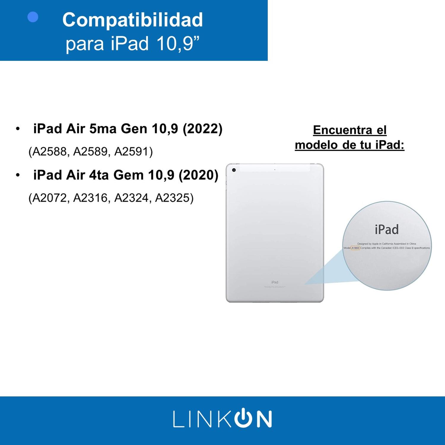 Funda Forro Ipad Smart Case Con Teclado Para Bluetooh Linkon img #2
