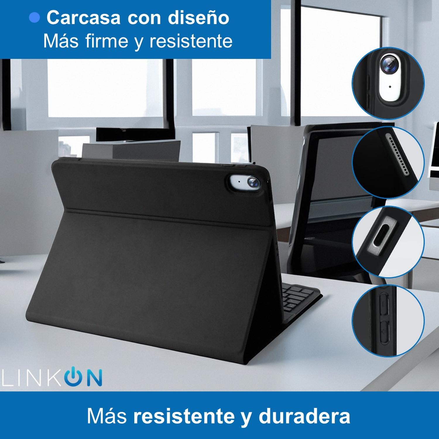 Funda Forro Ipad Smart Case Con Teclado Para Bluetooh Linkon img #6