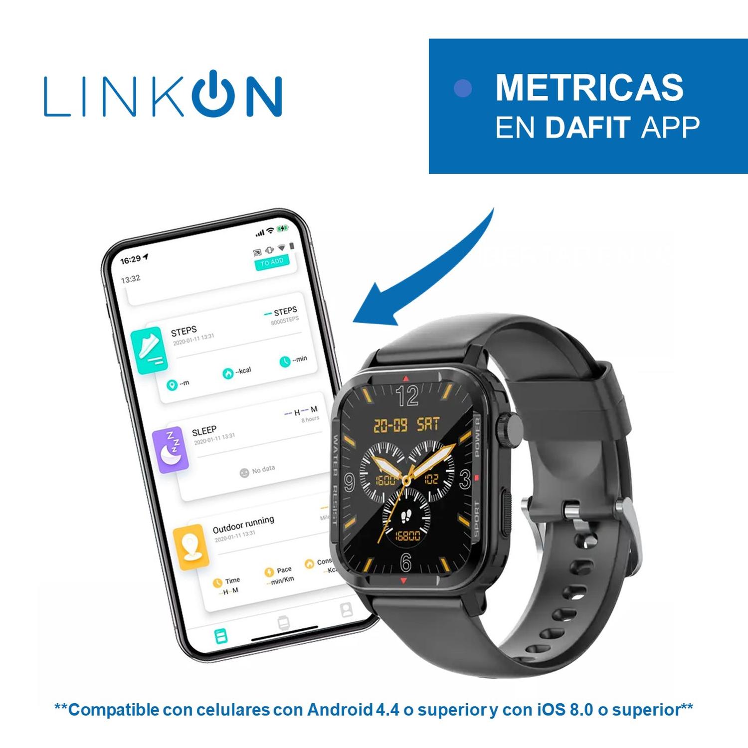 Reloj Inteligente Tactil Smartwatch Bluetooh Android Ios img #7