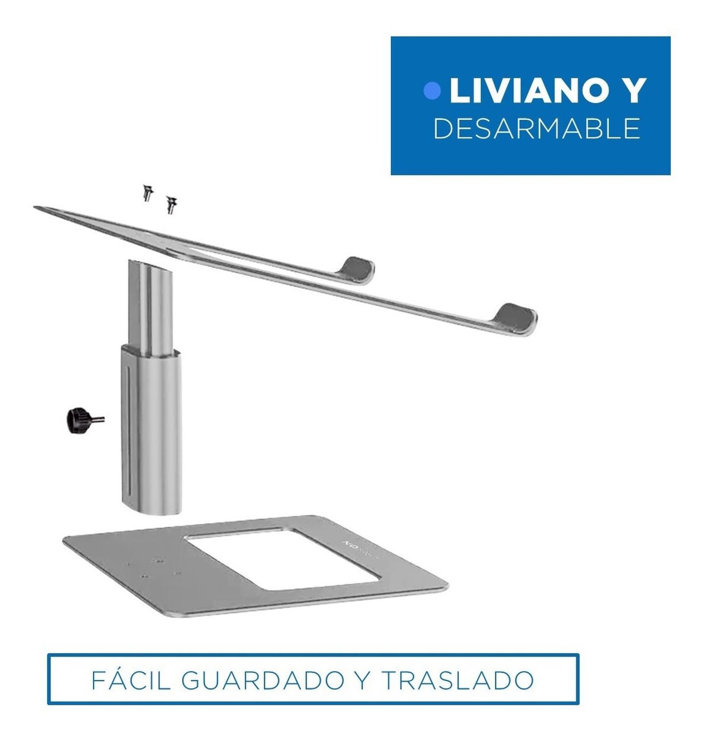 Soporte Base Portatil Tablet iPad Antideslizante Aluminio img #6