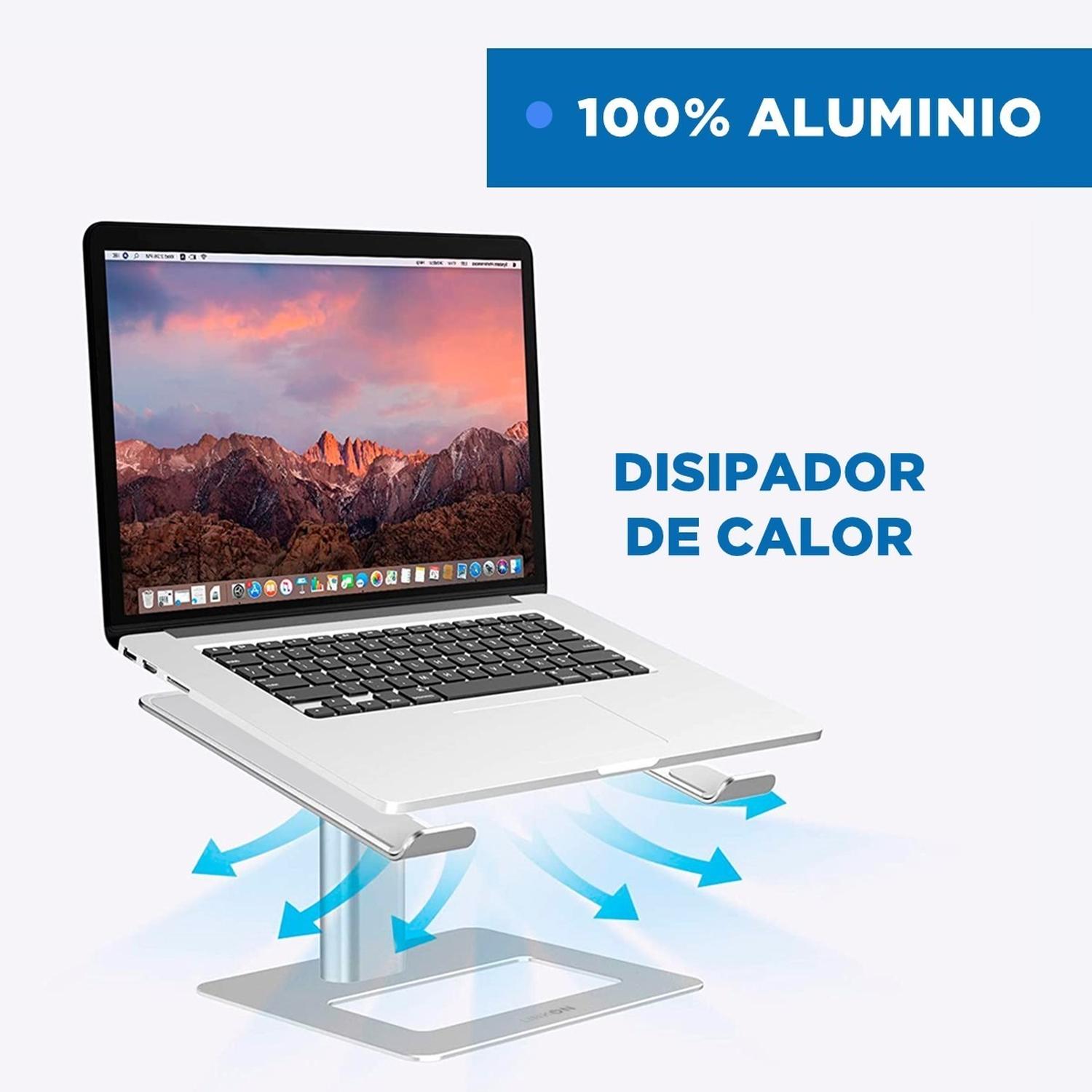 Soporte Base Portatil Tablet iPad Antideslizante Aluminio img #3