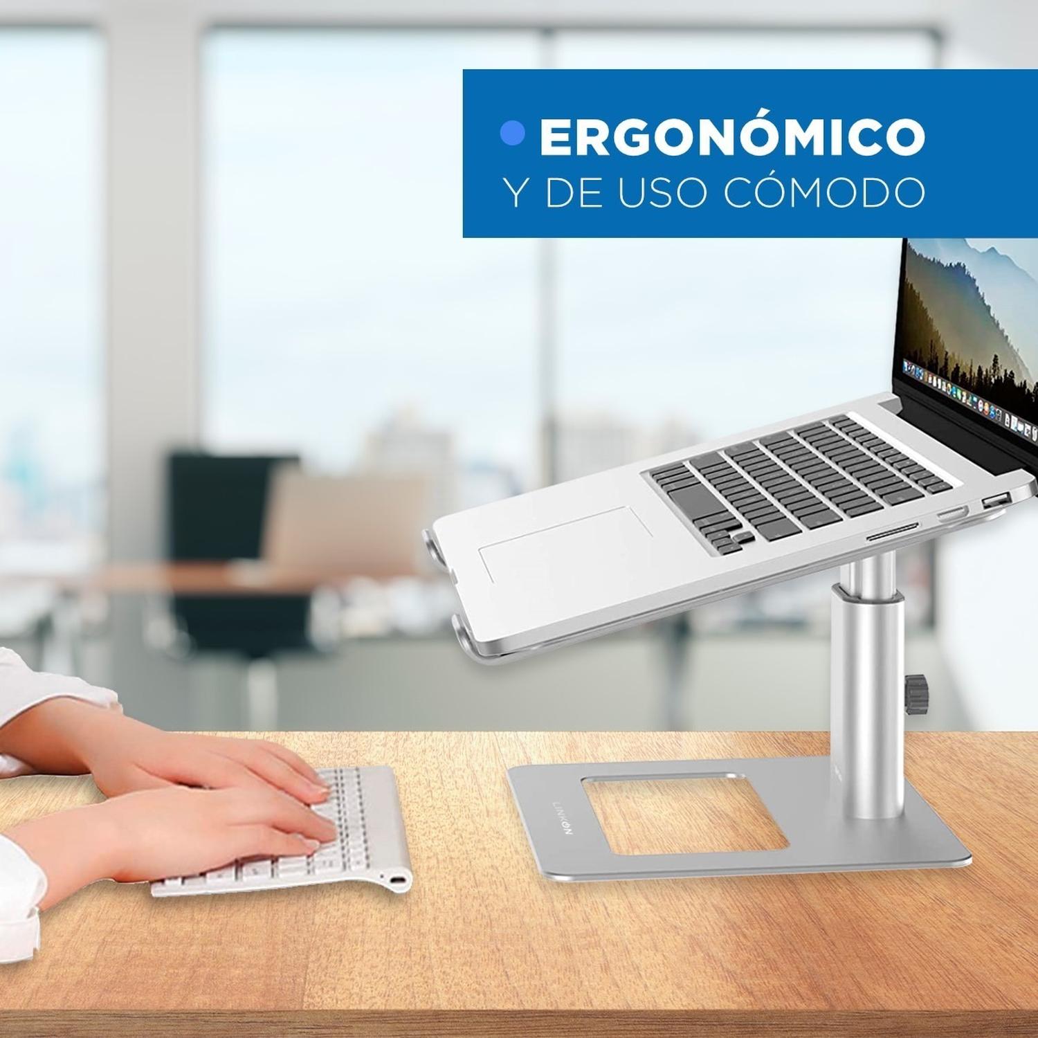 Soporte Base Portatil Tablet iPad Antideslizante Aluminio img #4