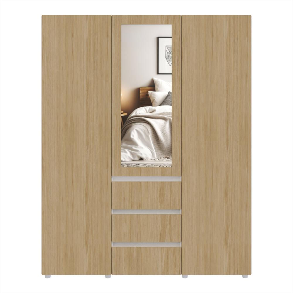 Armario Java 160Cm Rovere Blanco img #2