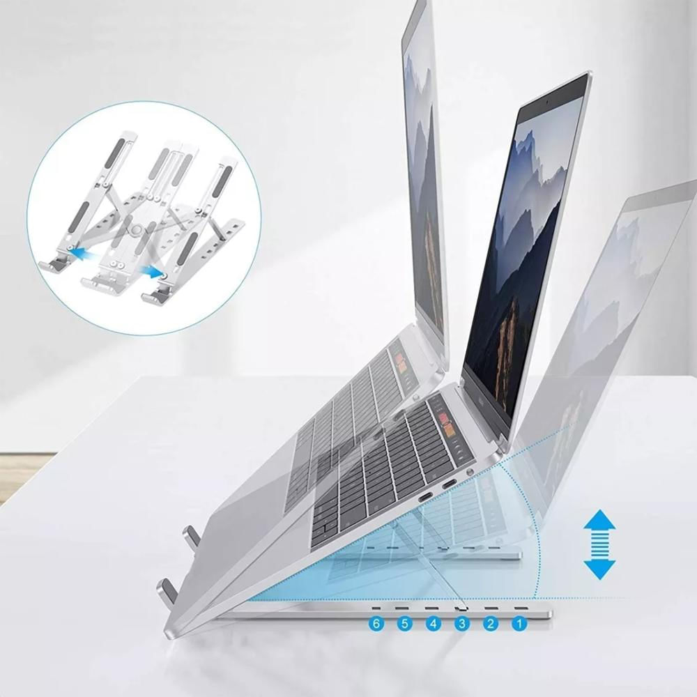 Base Soporte Para Portátil Ergonómica/Reclinable, 7 Niveles img #4